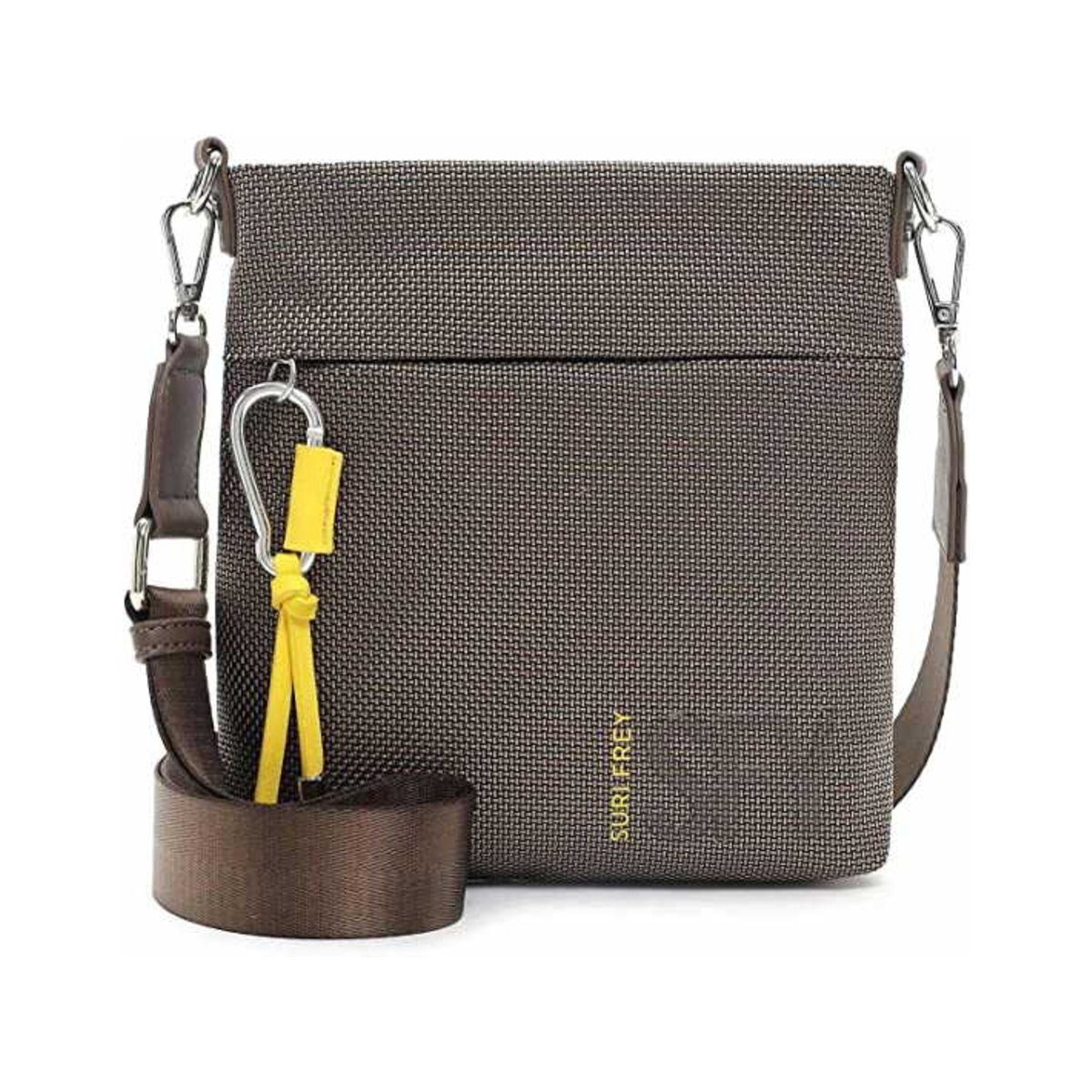 Clutch Umhängetasche für Damen in taupe