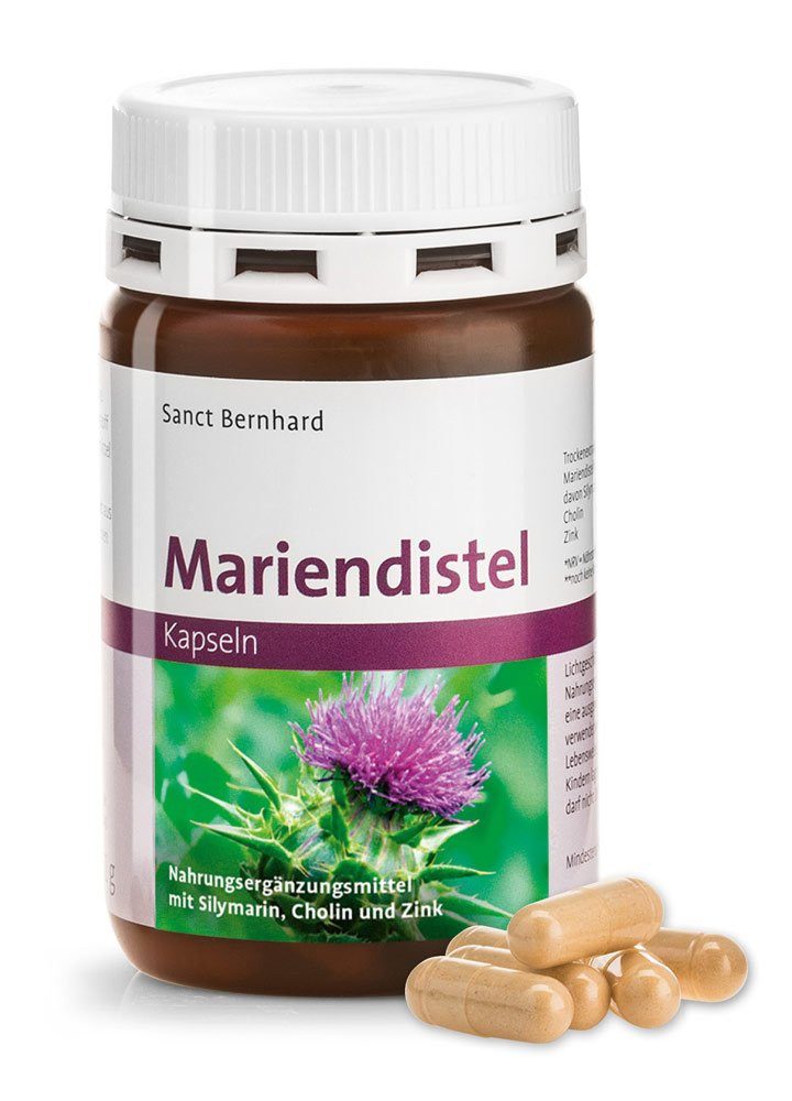 Sanct Bernhard Sanct Bernhard Mariendistel – 90 Kapseln Kapseln