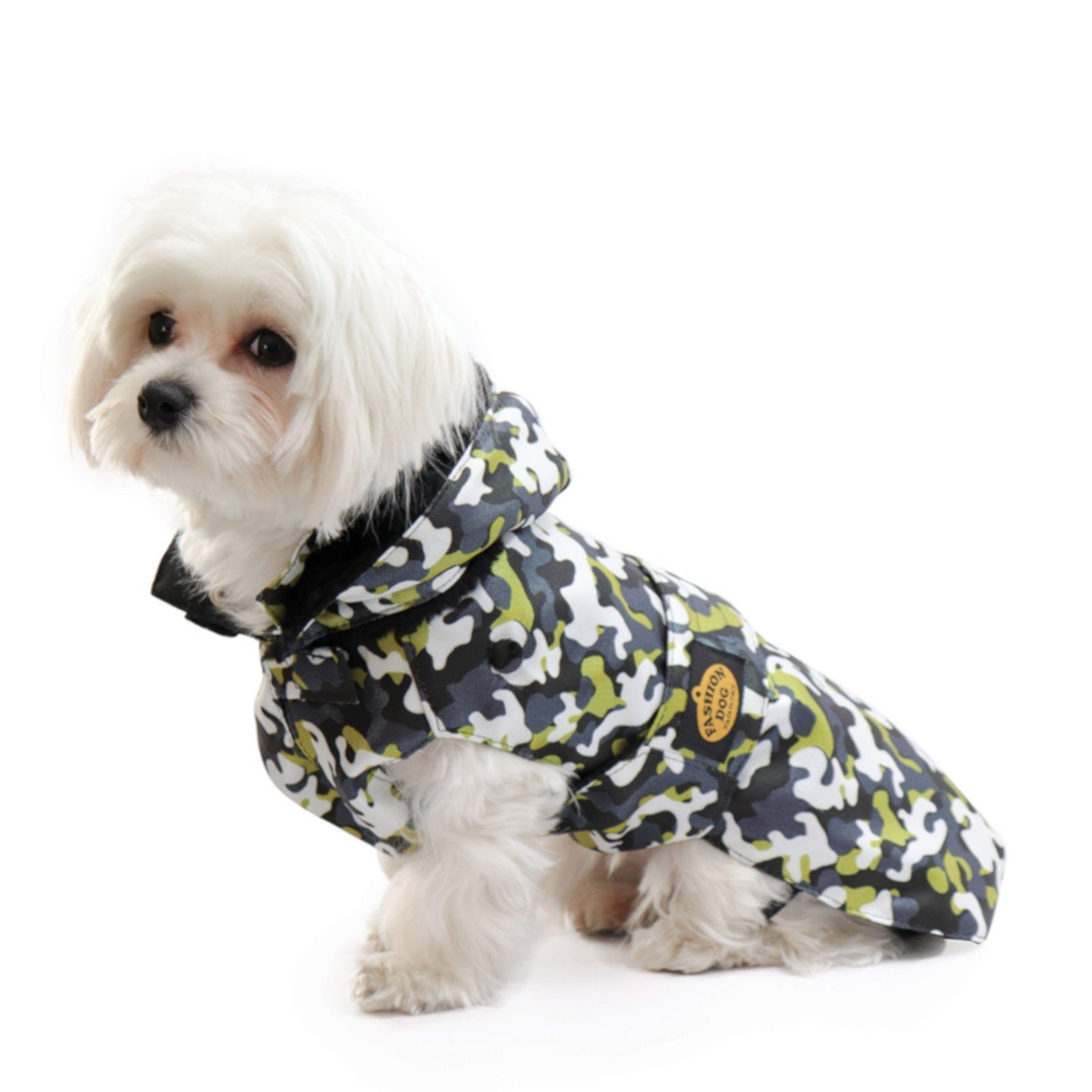 Fashion Dog Hundemantel Hundemantel mit Kunstpelz-Futter, 60 cm