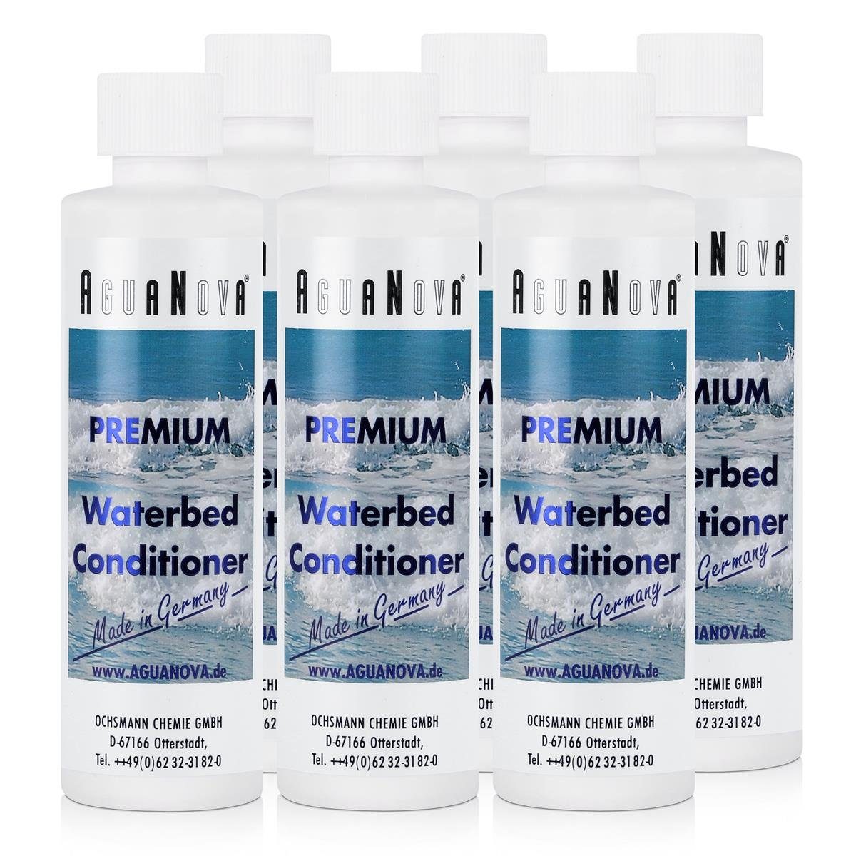 AguaNova, Wasserbett 6x AguaNova Wasserbett Conditioner Premium 250 ml, Wasserbetten - Kond