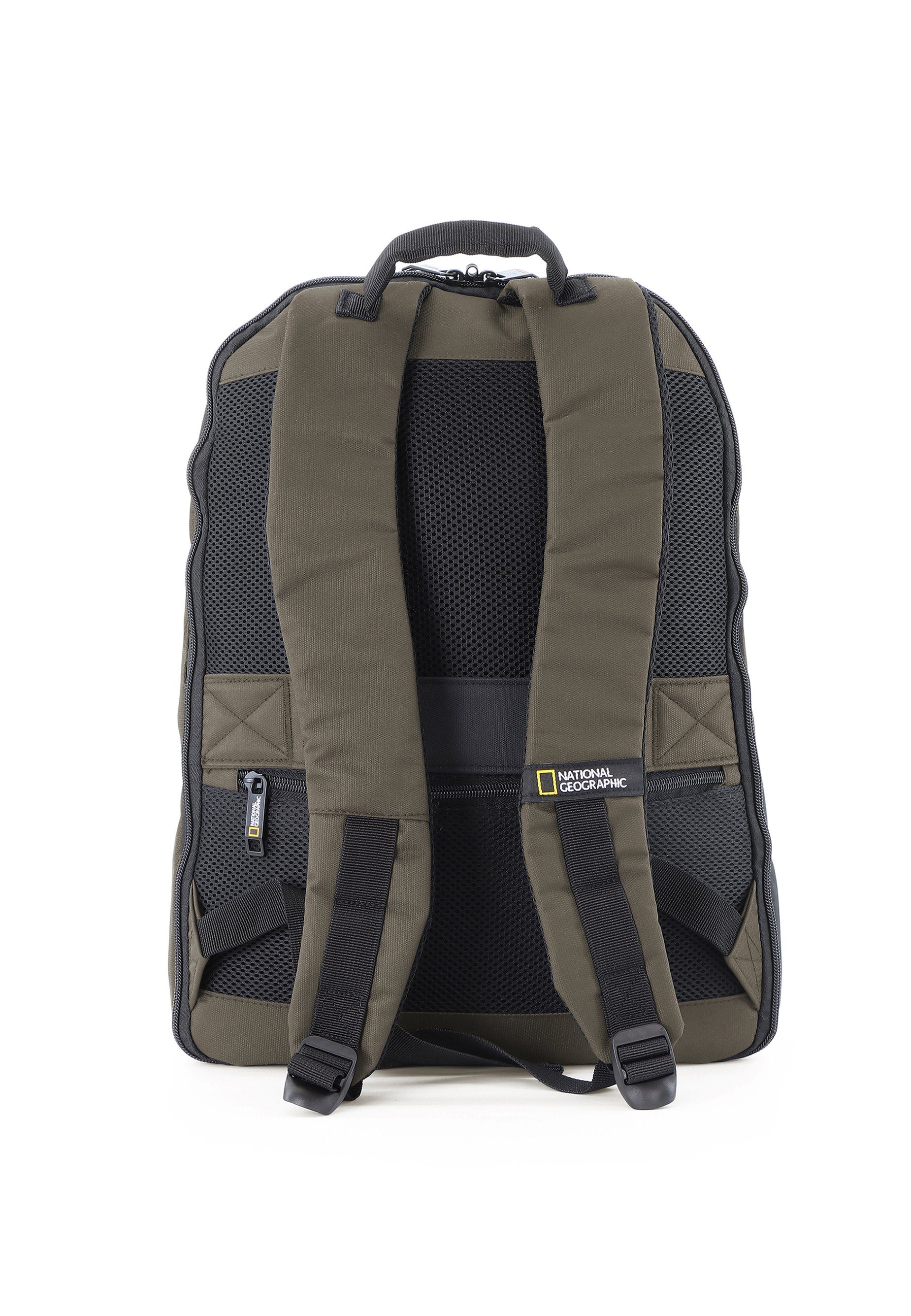 NATIONAL GEOGRAPHIC Cityrucksack Pro, mit gepolstertem Laptopfach