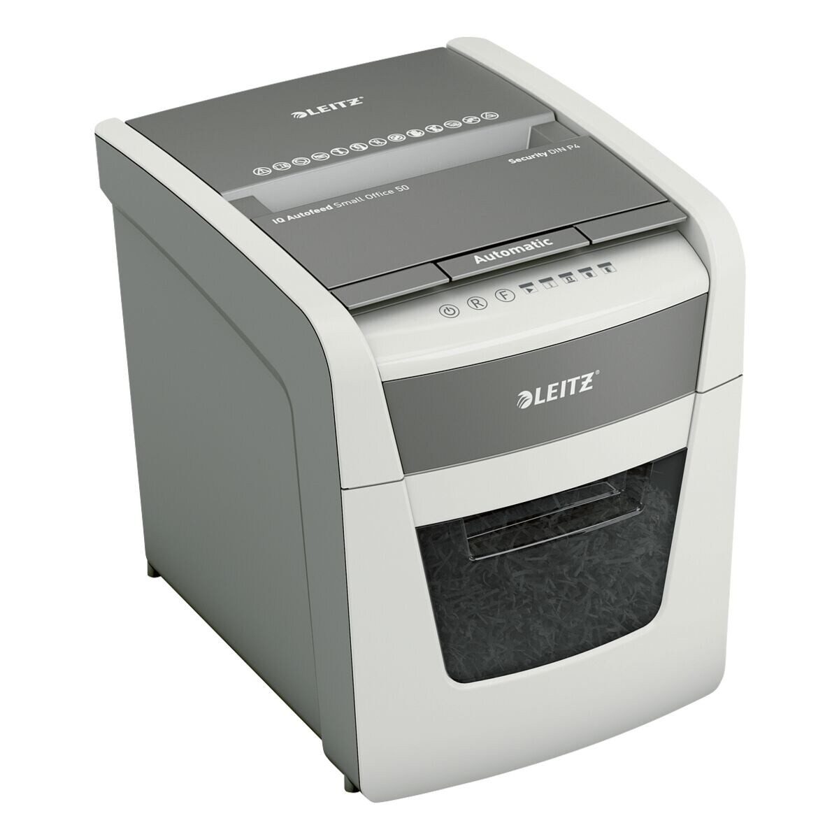 LEITZ Aktenvernichter Small Office 50, Partikelschnitt 4x28 mm, bis 50 Blatt, 20 Liter