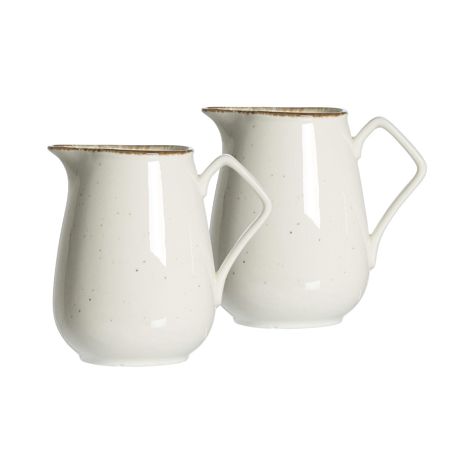 Ritzenhoff & Breker Teekanne Casa Krüge 800 ml 2er Set, 800 l, (2x Krug, 2-St), Spülmaschinenfest