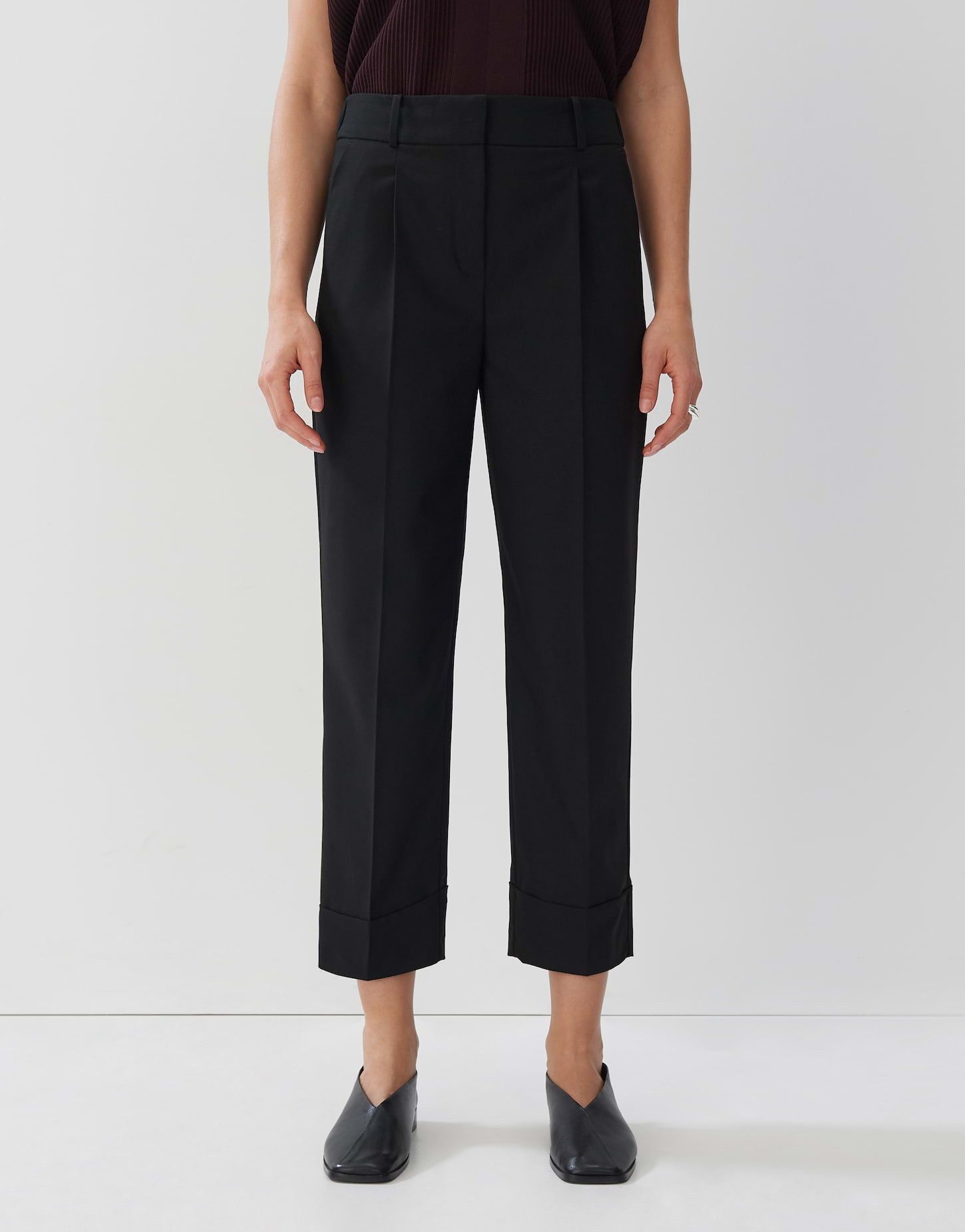 someday Stoffhose City Pants CISAN DETAIL Relaxed aus Viskose Mix günstig online kaufen