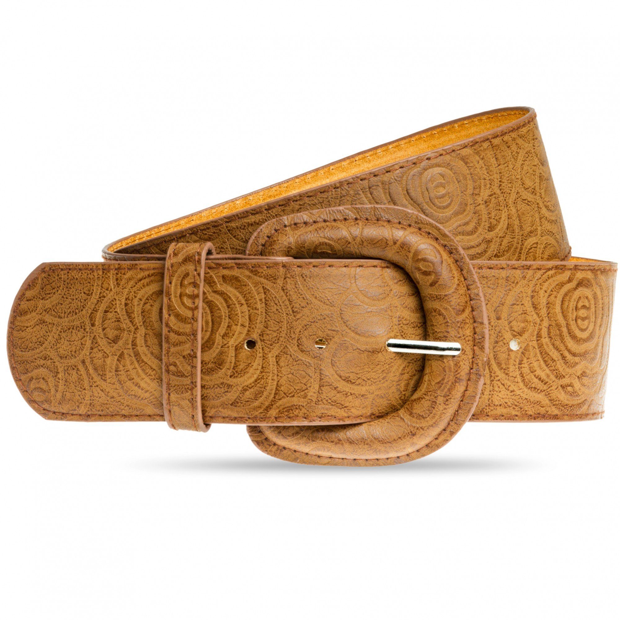 Caspar Taillengürtel Caspar GU295 breiter Damen günstig online kaufen