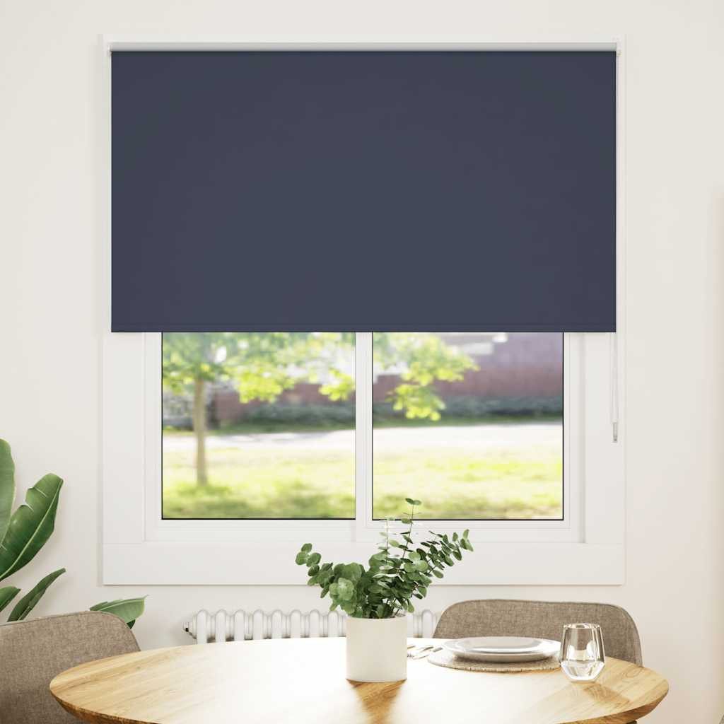 Rollo Verdunkelungsrollo Marineblau 125x150 cm Stoffbreite günstig online kaufen