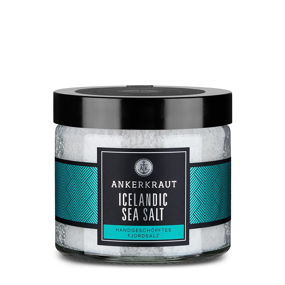 Ankerkraut Gewürz Icelandic Sea Salt, Icelandic Sea Salt, 150g im Tiegel