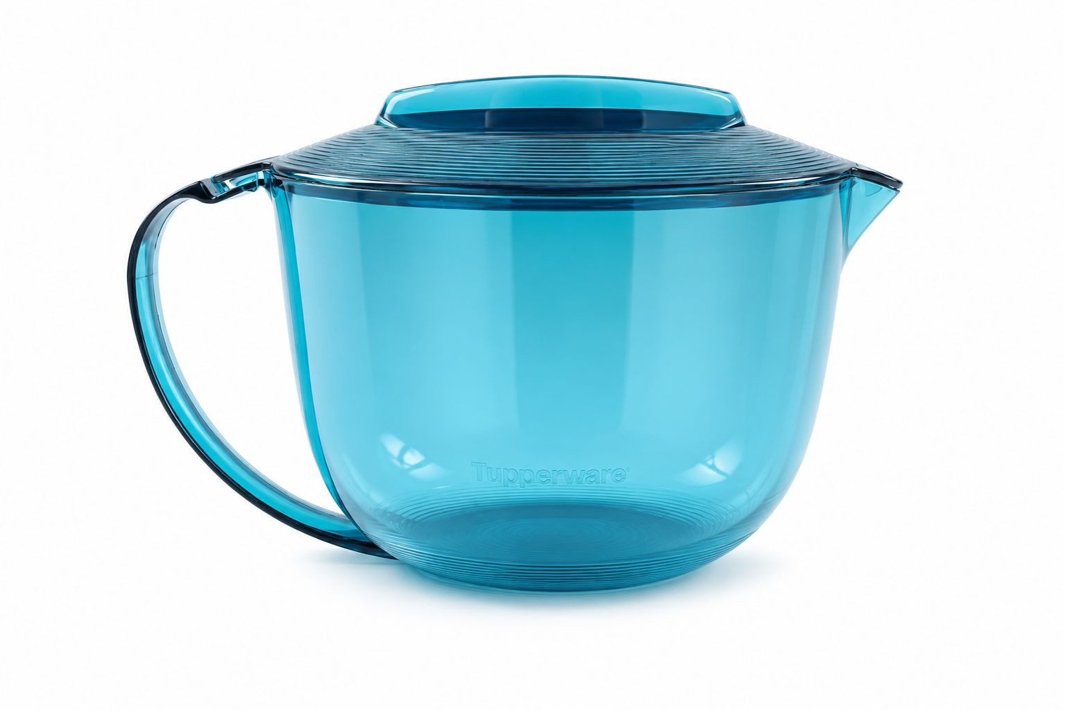 TUPPERWARE Mikrowellenbehälter Microplus 1,0L Kanne I30 Plus Mikro Türkis