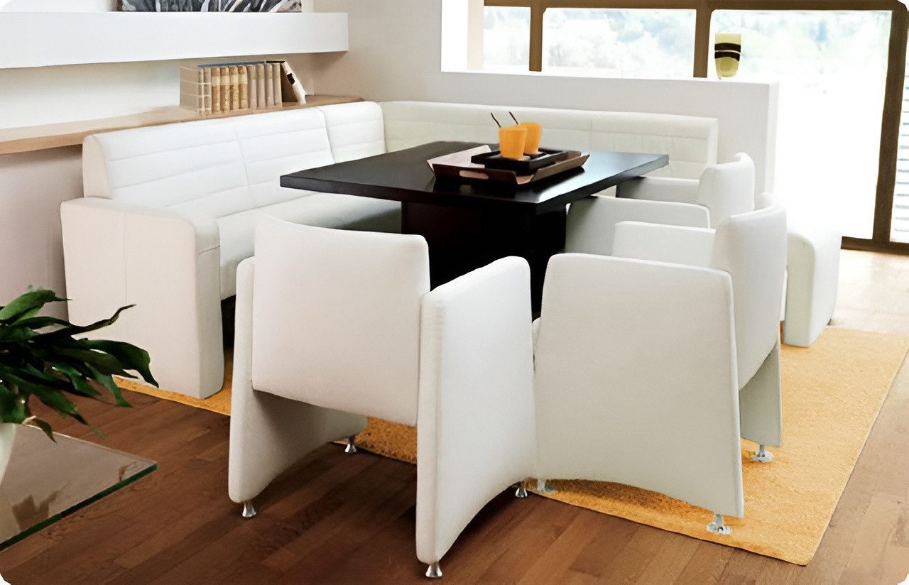 JVmoebel Eckbank Stilvolle Lederbank mit Farbwahl und individueller Größe, Made in Europe