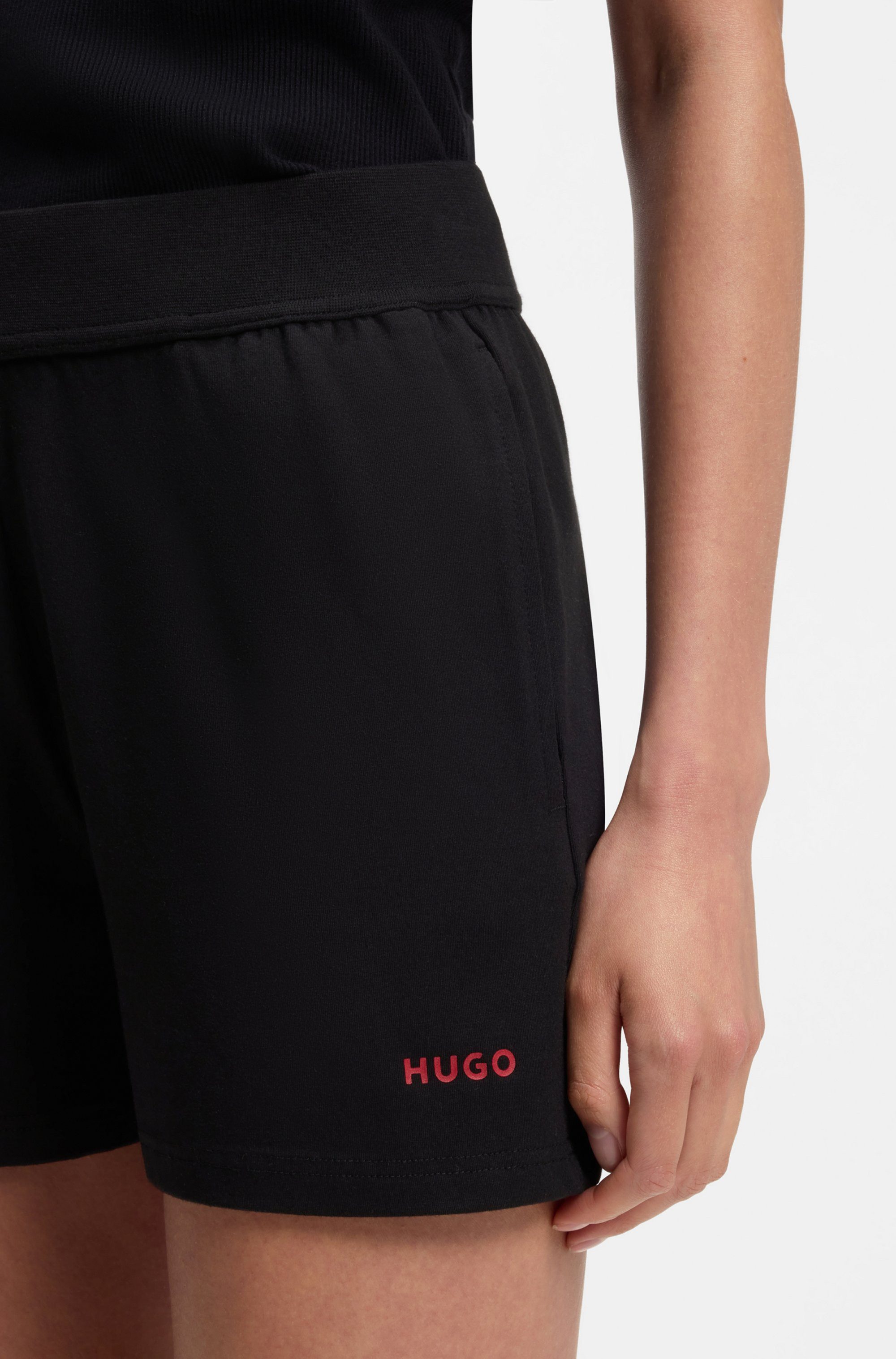 HUGO Shorts SHUFFLE_SHORTS (Packung) mit Logoschriftzug – Bild 5 von 5