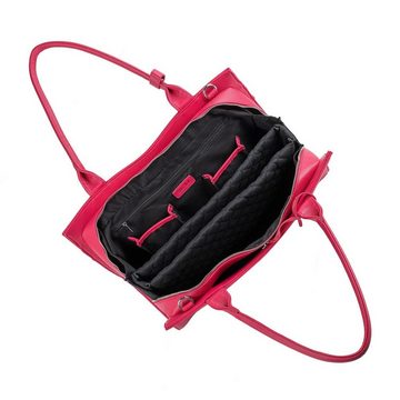 SOCHA Laptoptasche Straight Line Pink Lady 15.6 Zoll, elegante Businesstasche für Damen - Vollausstattung - Schultergurt