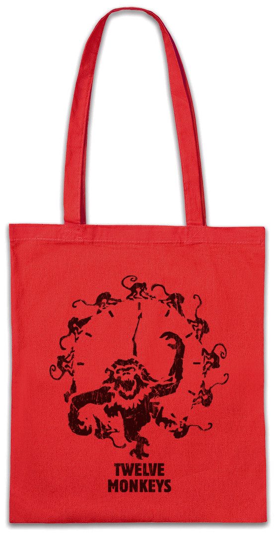 Beuteltasche 12 Monkeys Stofftasche Twelve Affen Movie Unmake History Time Travel