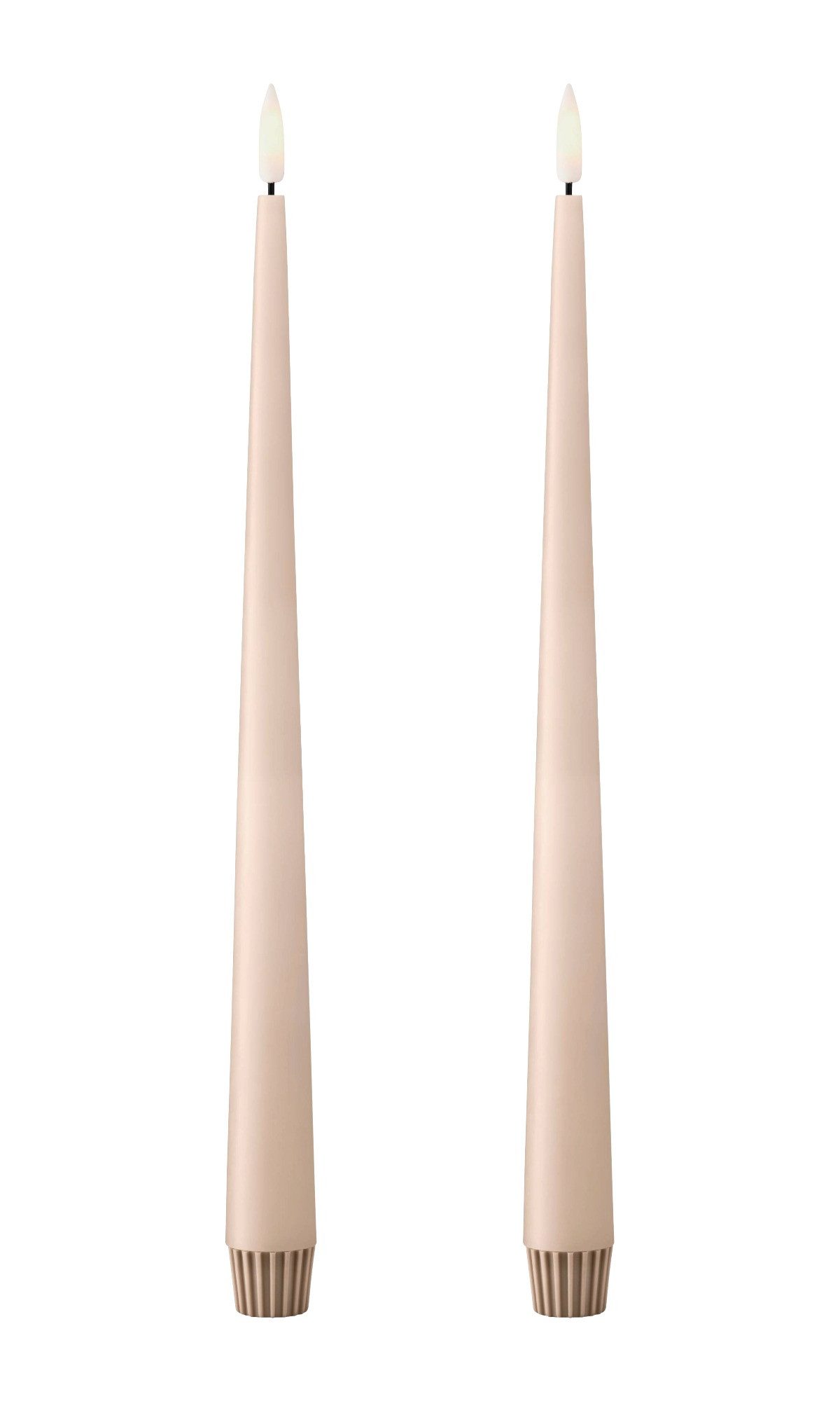 ester & erik LED-Kerze Ester & Erik LED Spitzkerze 30 cm 2er Set