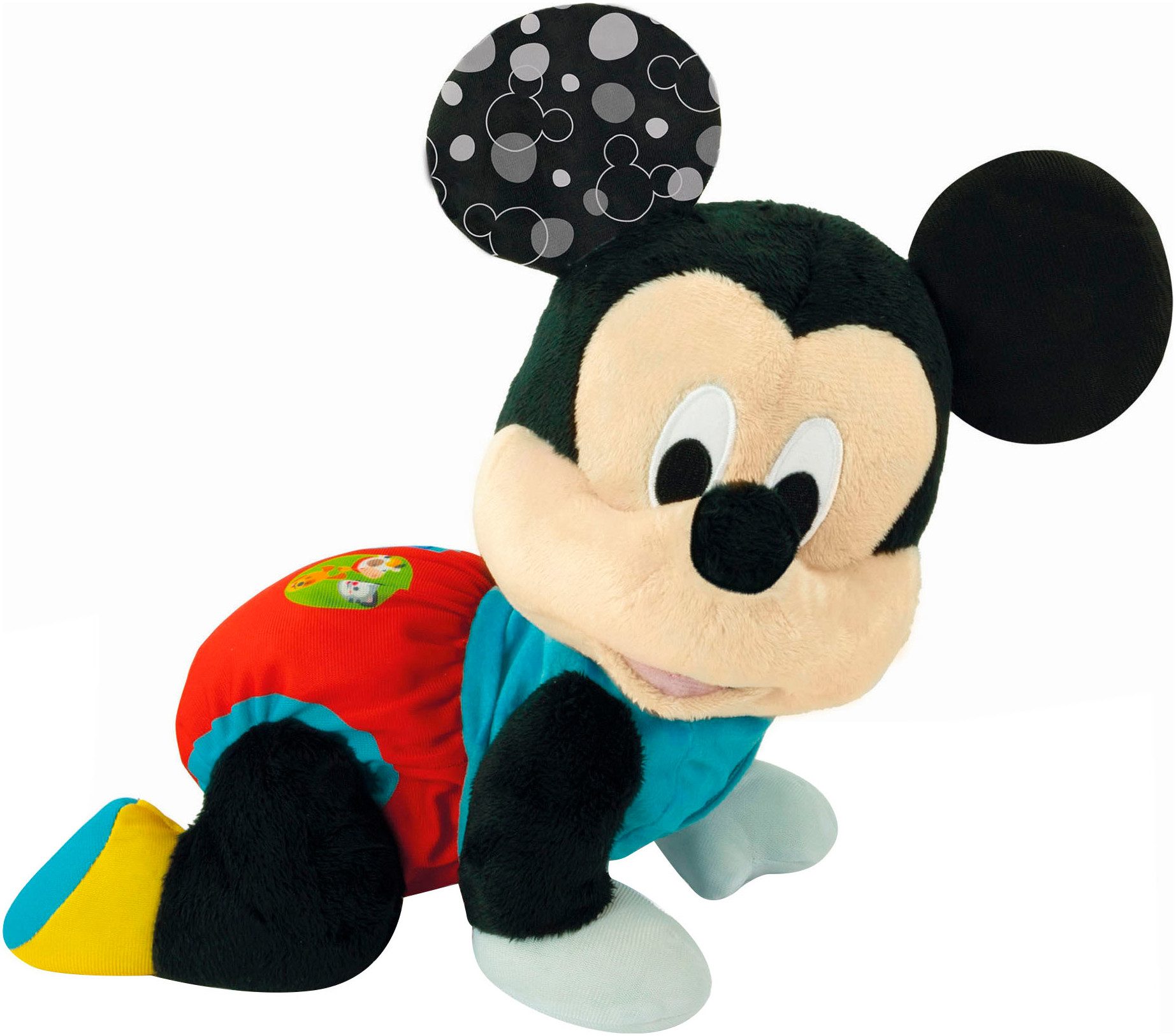 Clementoni® Plüschfigur Disney Baby, Mickey - Krabbel mit mir, mit Sound günstig online kaufen