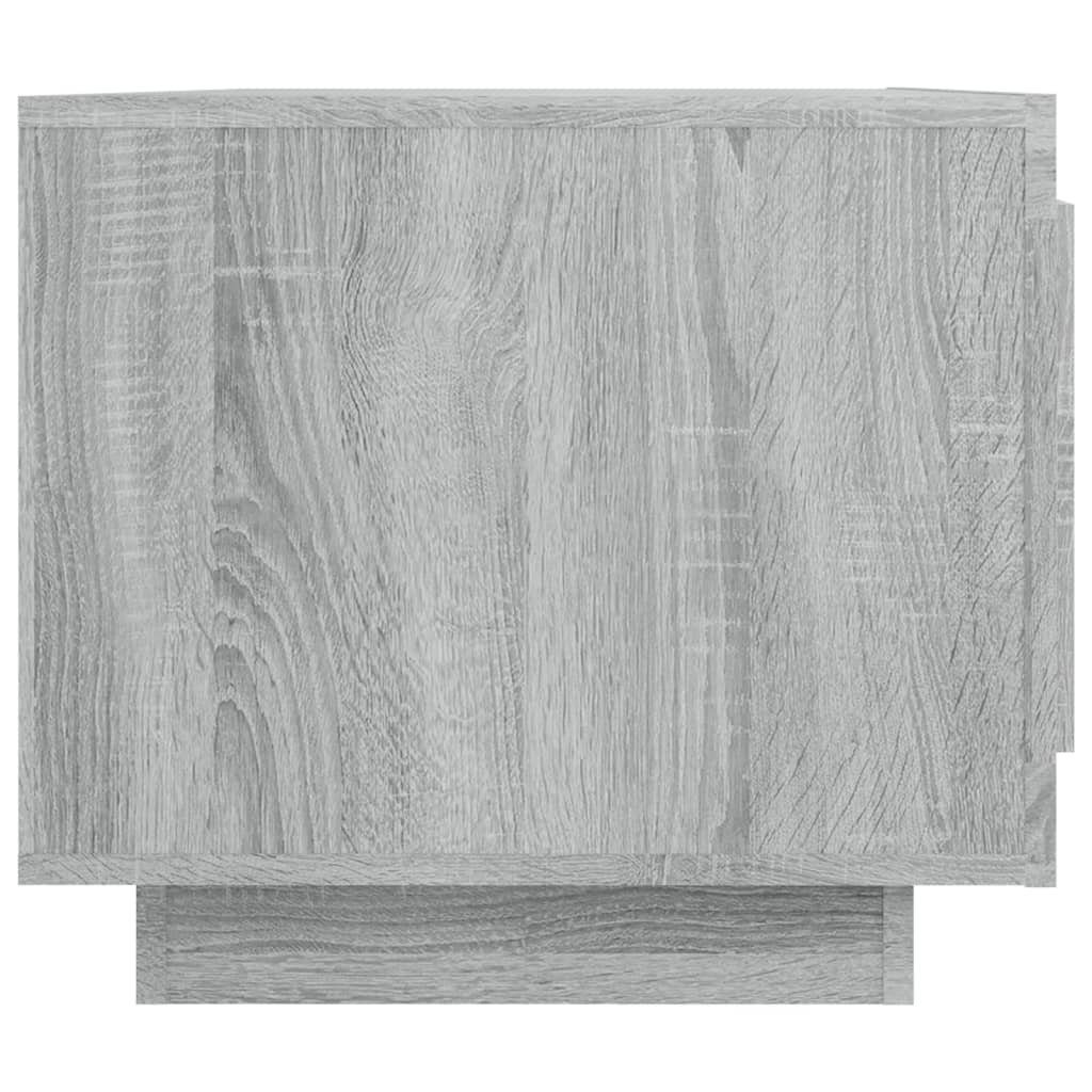 Sonoma Holzwerkstoff Couchtisch Grau (1-St) vidaXL 102x50x45 Couchtisch cm