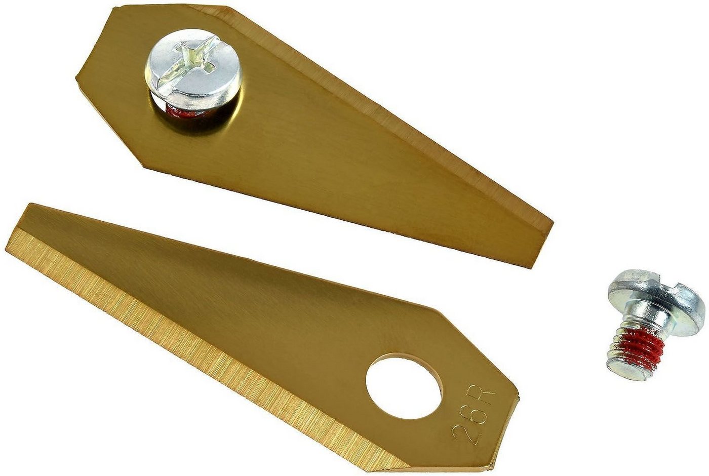 Thumbnail - Powery Rasenmähermesser 9 Ersatz-Messer Titan Klingen 1mm für Bosch Indego Gold