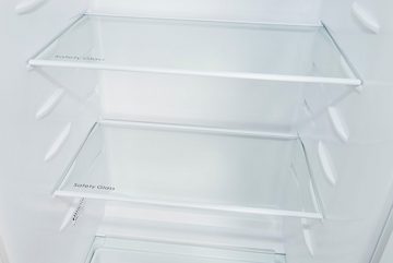 exquisit Einbaukühlschrank EKS201-V-E-040F, 122.7 cm hoch, 54 cm breit, mit elektronischer Steuerung & Super-Kühl-Modus