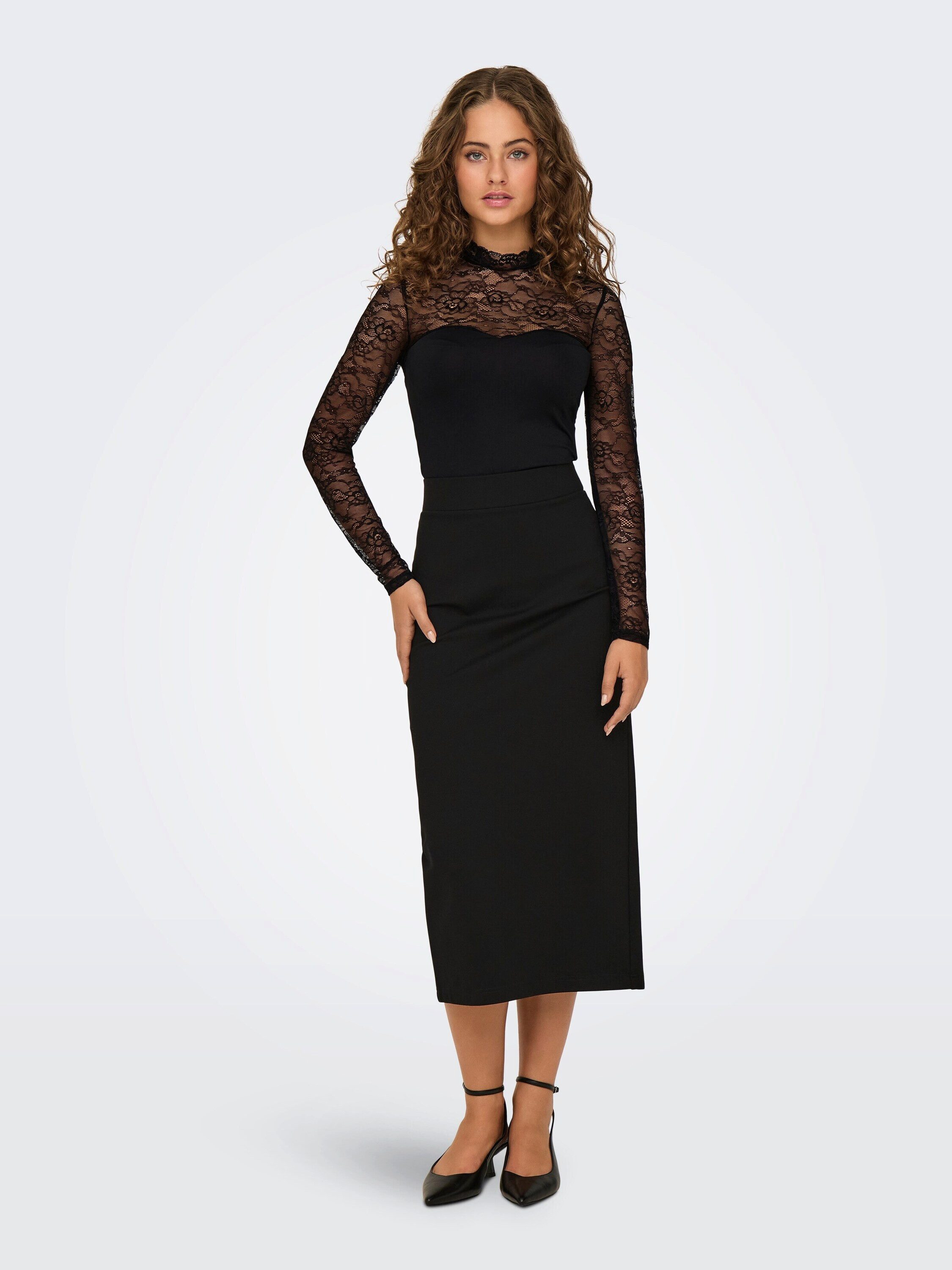 ONLY Shirtbody ONLSia (1-tlg) Spitze