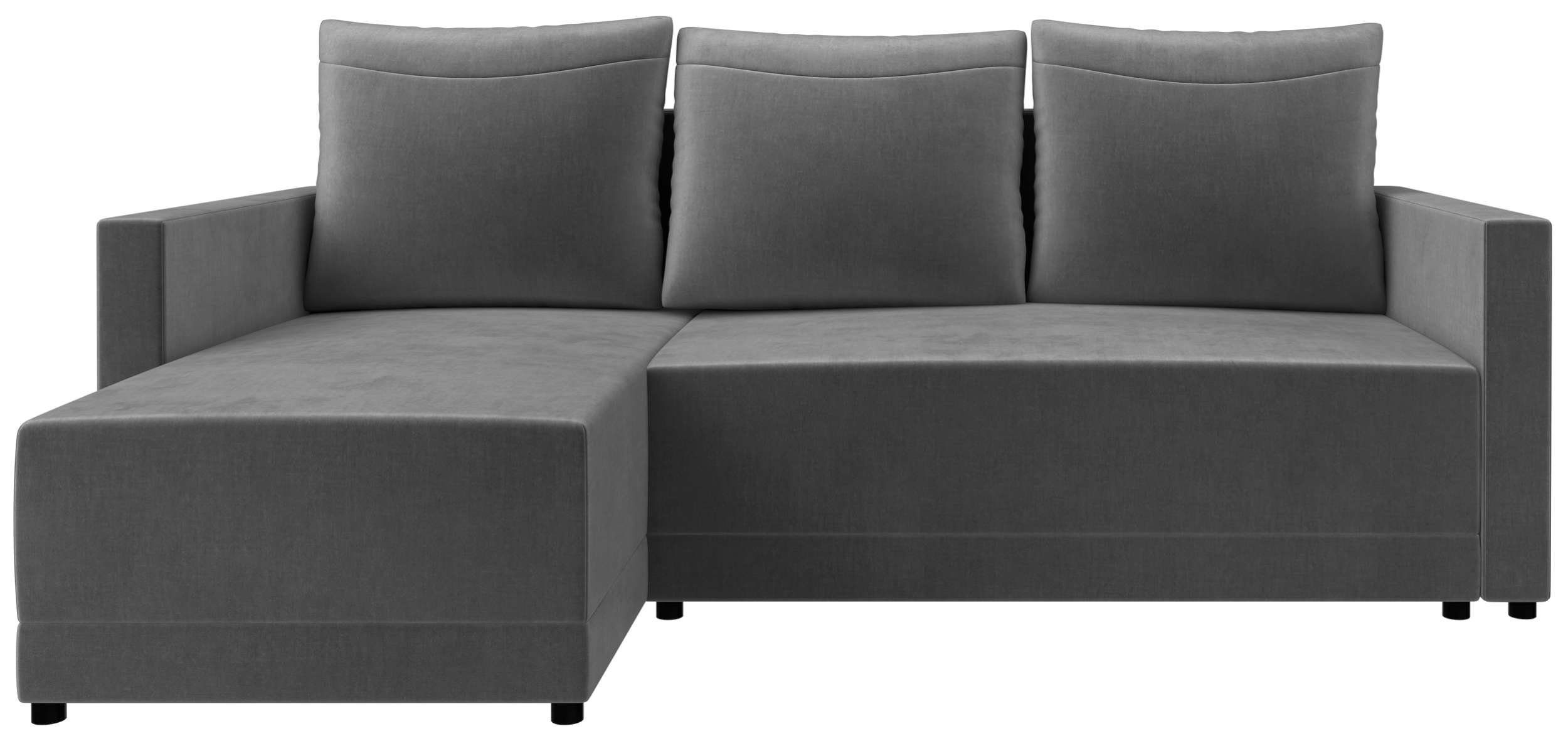 mit Ecksofa, Ecksofa mane Bettfunktion, rechts Tanita Eckcouch, Stylefy oder links Stylefy Bettkasten, L-Form, bestellbar