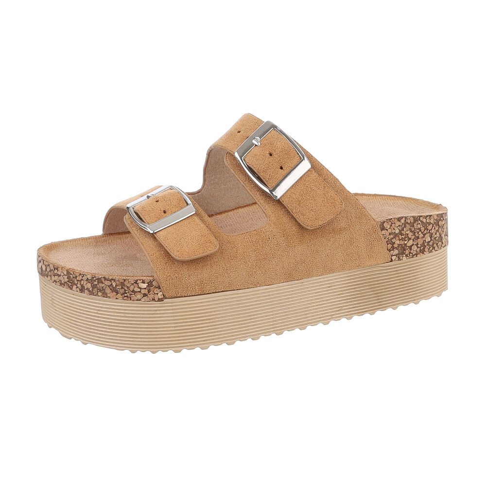 Ital-Design Damen Mules Freizeit Plateausandaletten (86706603) günstig online kaufen
