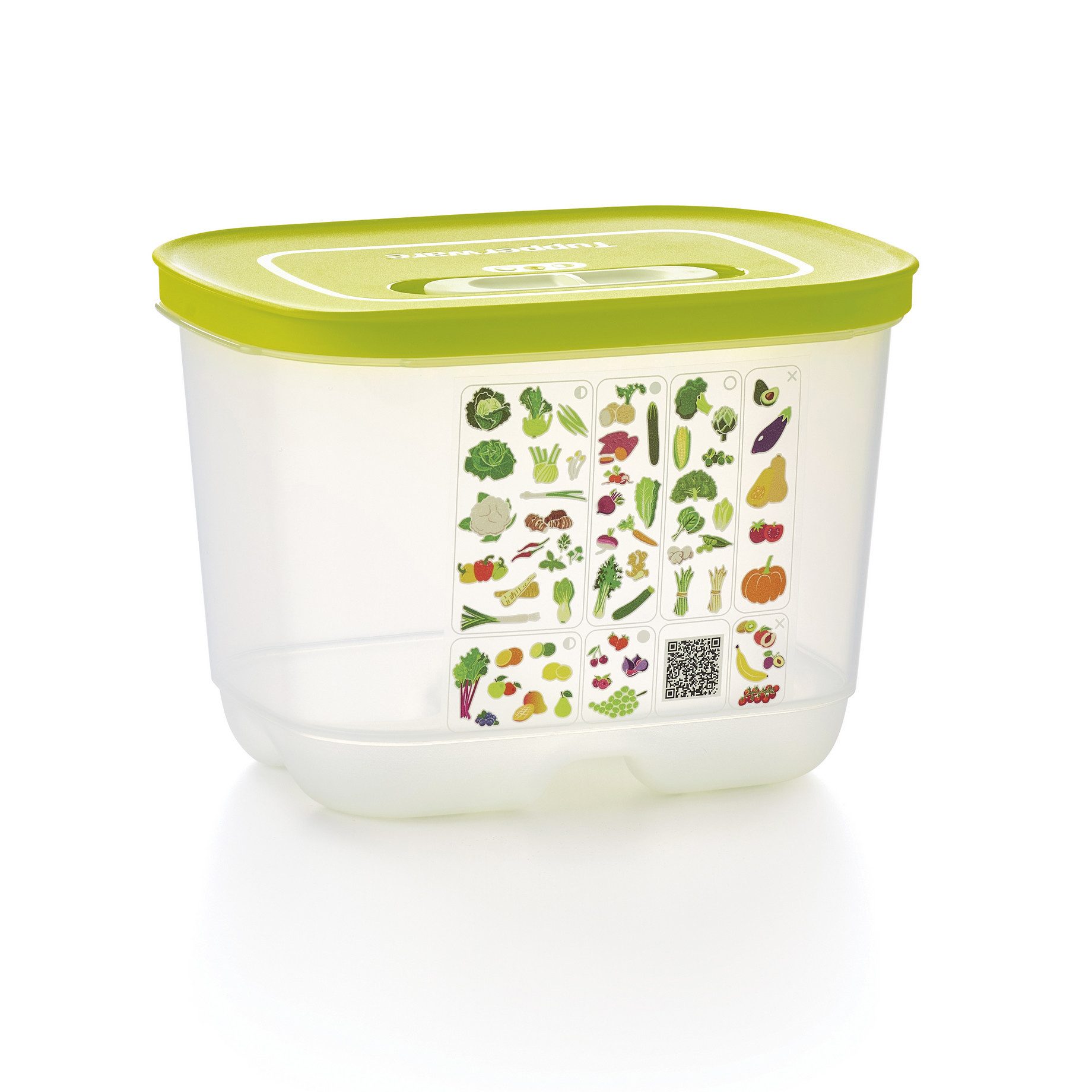 TUPPERWARE Vorratsdose Tupperware Klimaoase Behälter 1,8 L hoch gelb