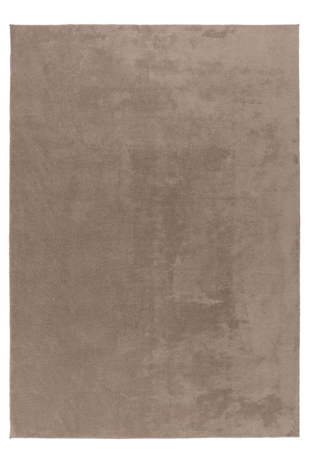 Teppich Boss Teppich Kurzflor Teppich Edda 225 Beige - Beige, Läufer, Höhe: 14 mm