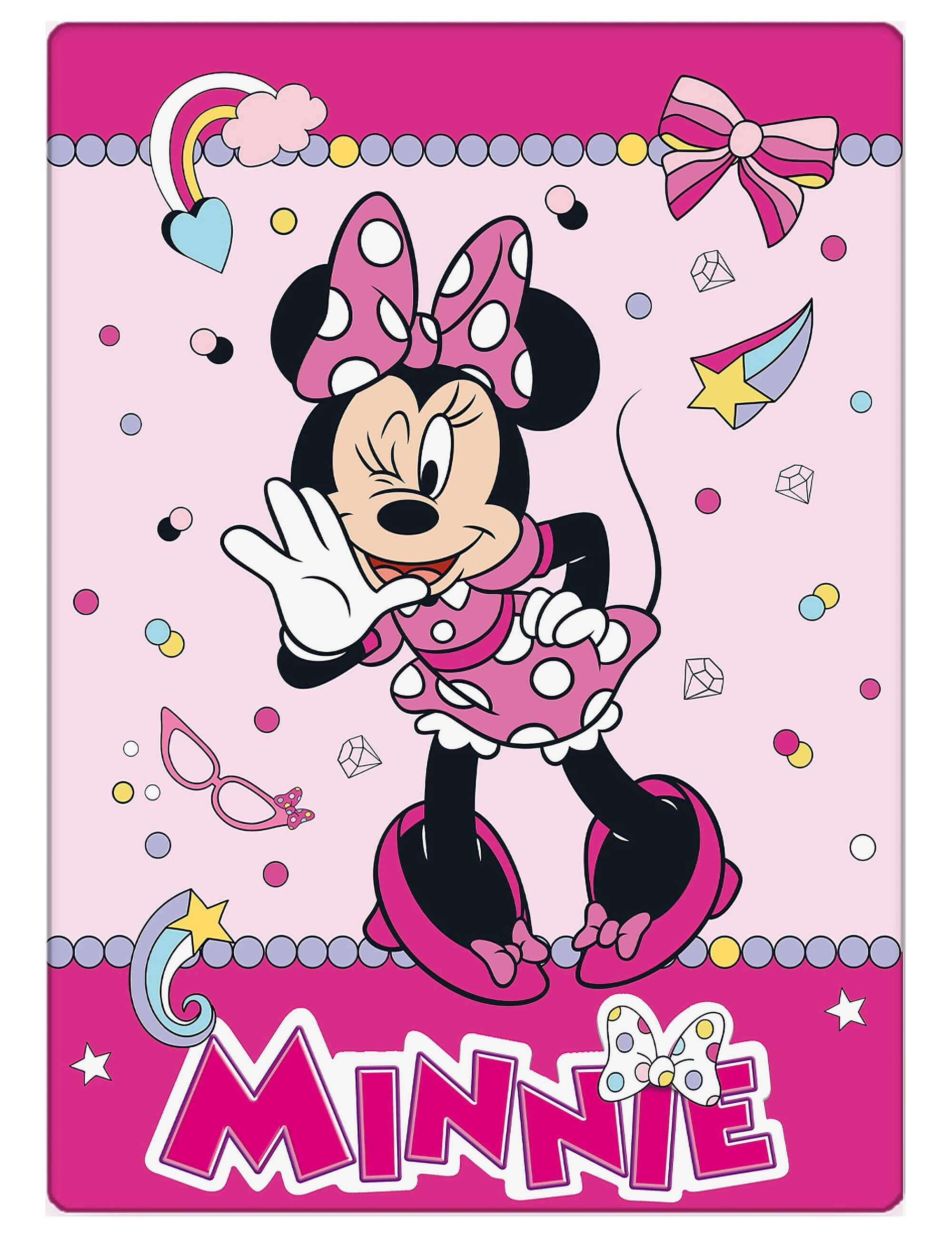 Minnie Decke Disney Babydecke Mouse,