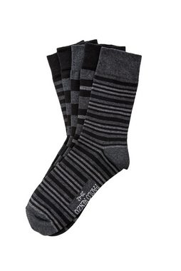 Paolo Renzo Businesssocken (10-Paar) Atmungsaktive Herren Business Socken aus hochwertiger Baumwolle