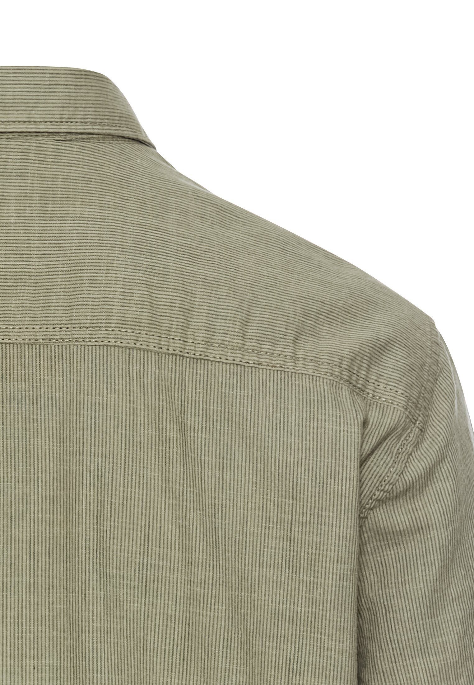 camel active Kurzarmhemd mit Button-Down-Kragen und Brusttasche