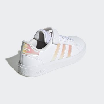 adidas Sportswear GRAND COURT LIFESTYLE COURT ELASTIC LACE AND TOP STRAP Sneaker Design auf den Spuren des adidas Superstar