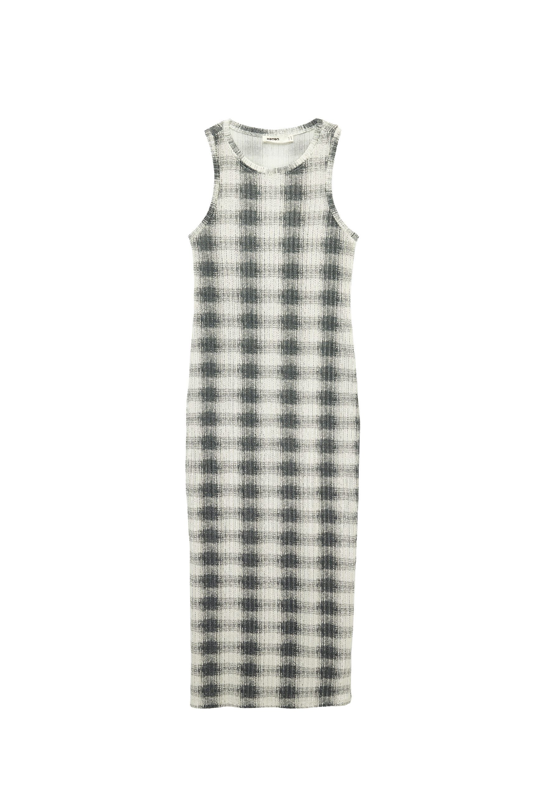 Koton Badekleid Ohne Detail Rundhalsausschnitt Midikleid