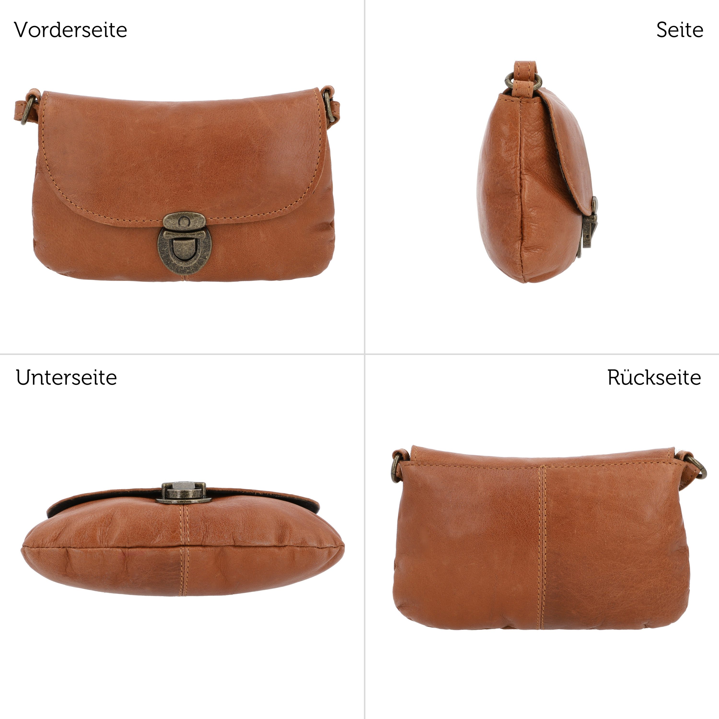 Gusti Leder Handtasche Gusti Leder Handtasche Rona (1-tlg)