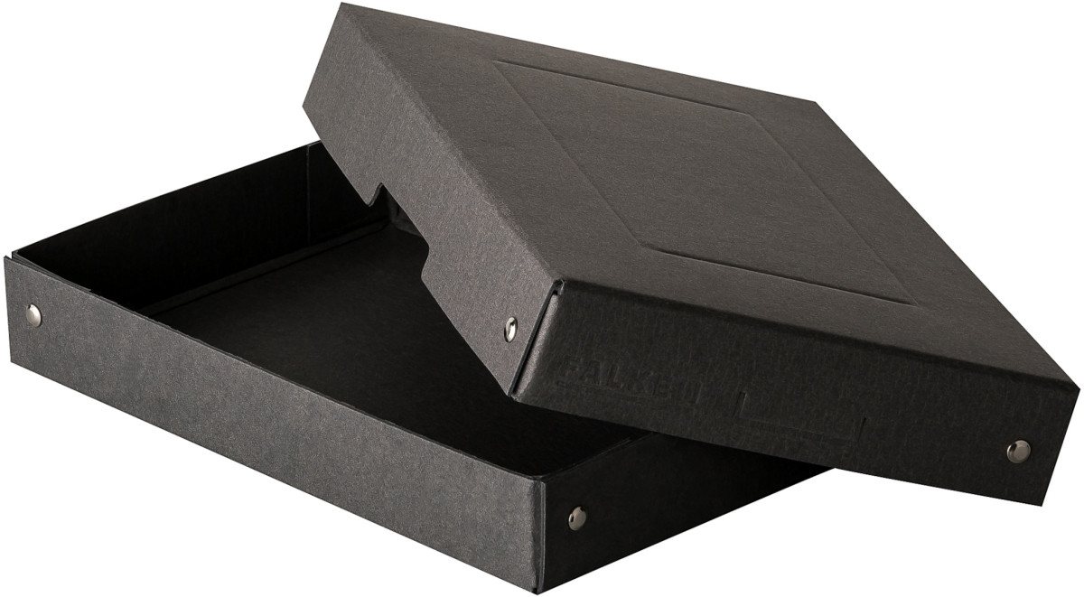 Thumbnail - Falken Fächermappe PURE Box Black A5 40mm Füllhöhe schwarz
