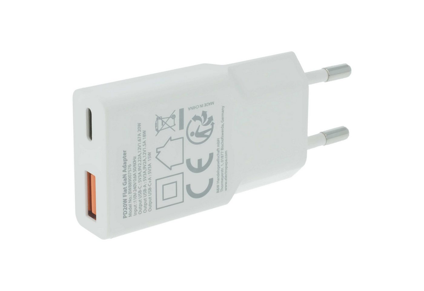 vhbw Ladegerät für Kopfhörer / Tablet / Notebook / Computer / Universal-Netzteil