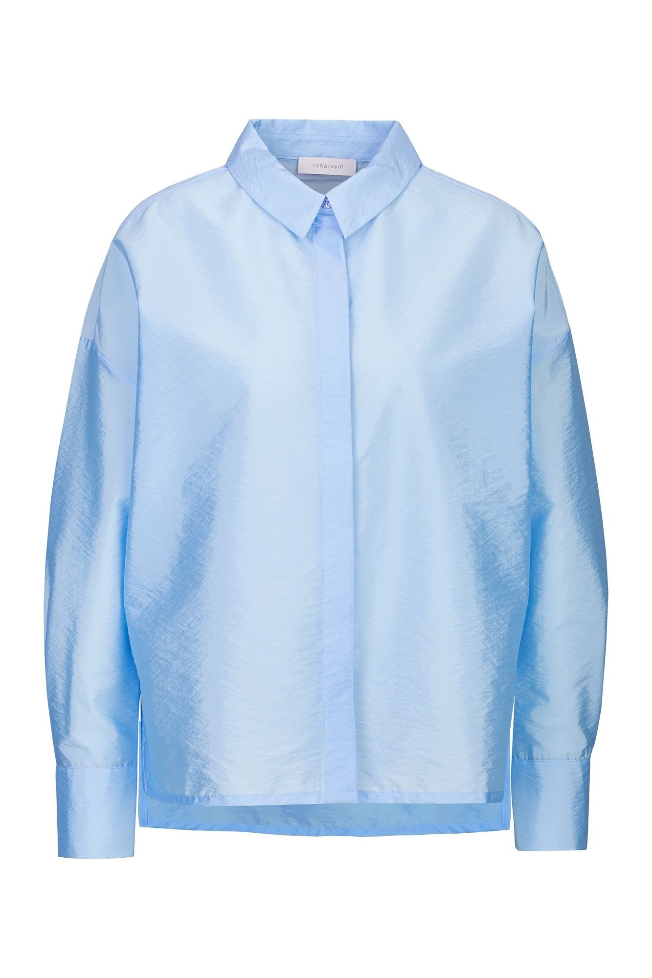 RICHROYAL Satinbluse D-Bluse mit schimmernder Satin-Optik günstig online kaufen