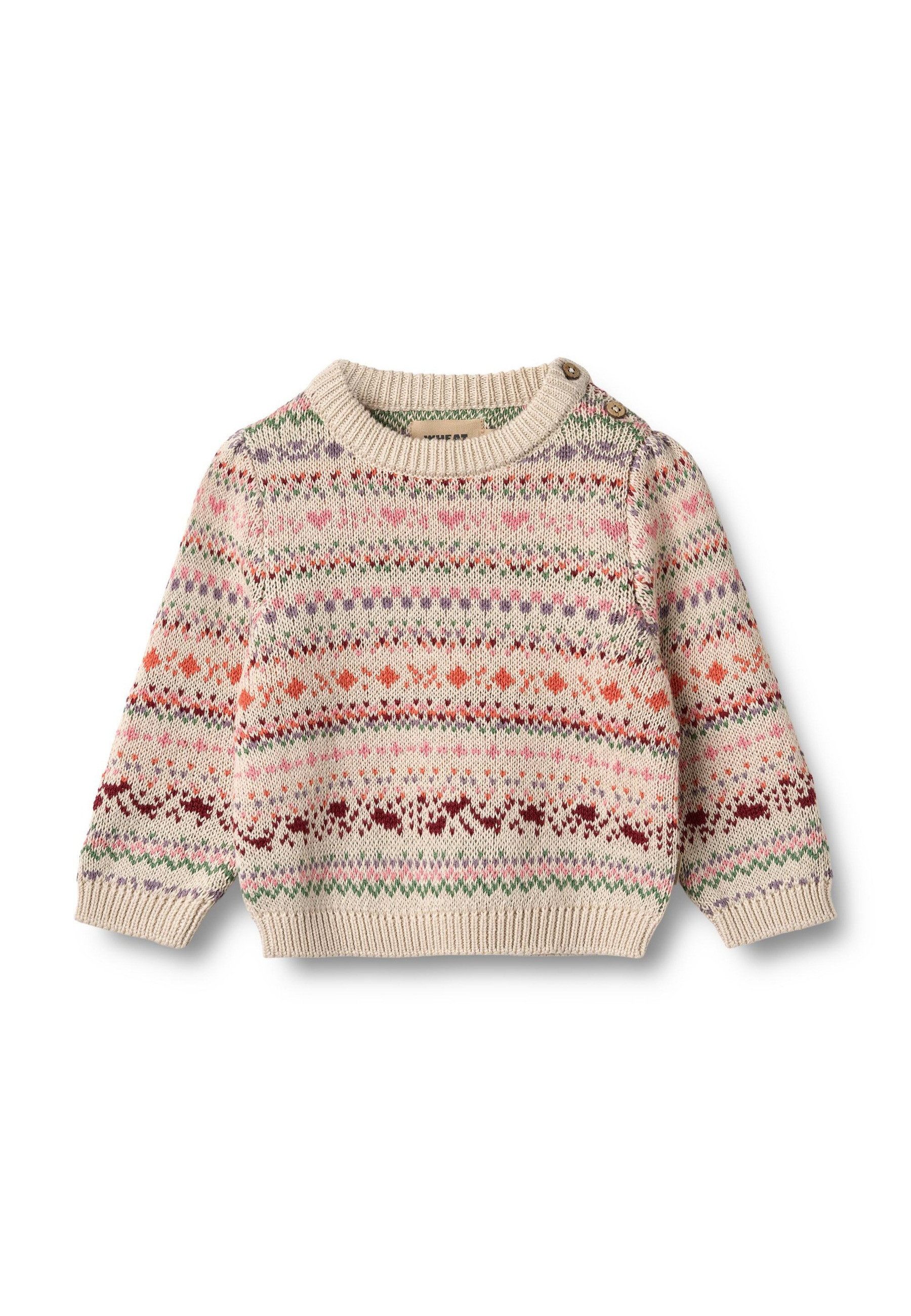 Fleecepullover WHEAT Jaquard Pullover Olga