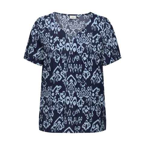 ONLY CARMAKOMA V-Shirt CARMARRAKESH LIFE SS TOP V-NECK AOP