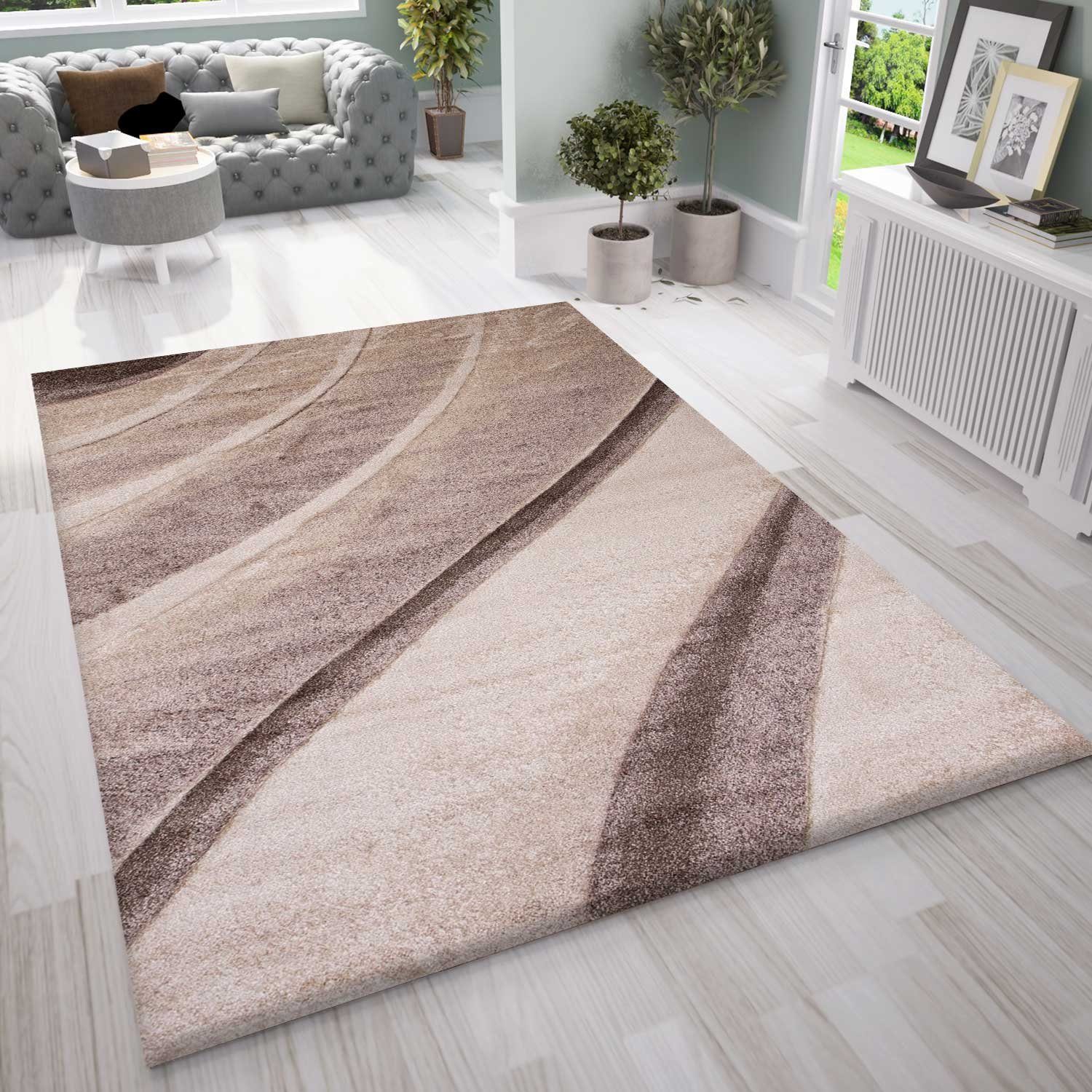 Vimoda Teppich Teppich Wohnzimmer Designer & günstig online kaufen