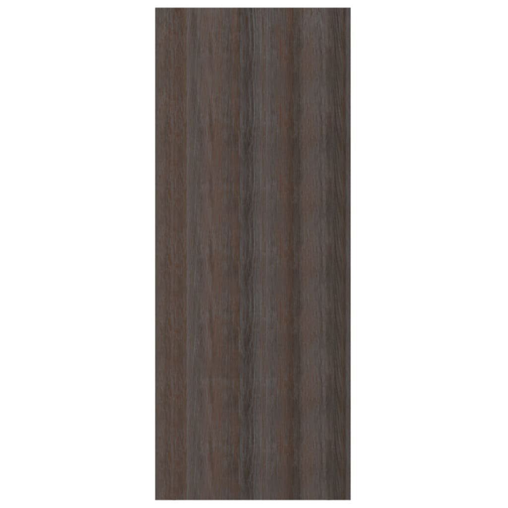 furnicato Bücherregal Holzwerkstoff 60x31x78 cm Grau Sonoma-Eiche