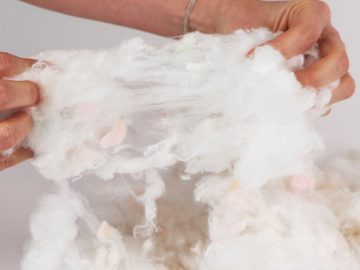 Primaflor-Ideen in Textil Kissenfüllung Kissenfüllung Polyesterfasergemisch, Füllmaterial für Kissen, ideal als Bastelmaterial, waschbar