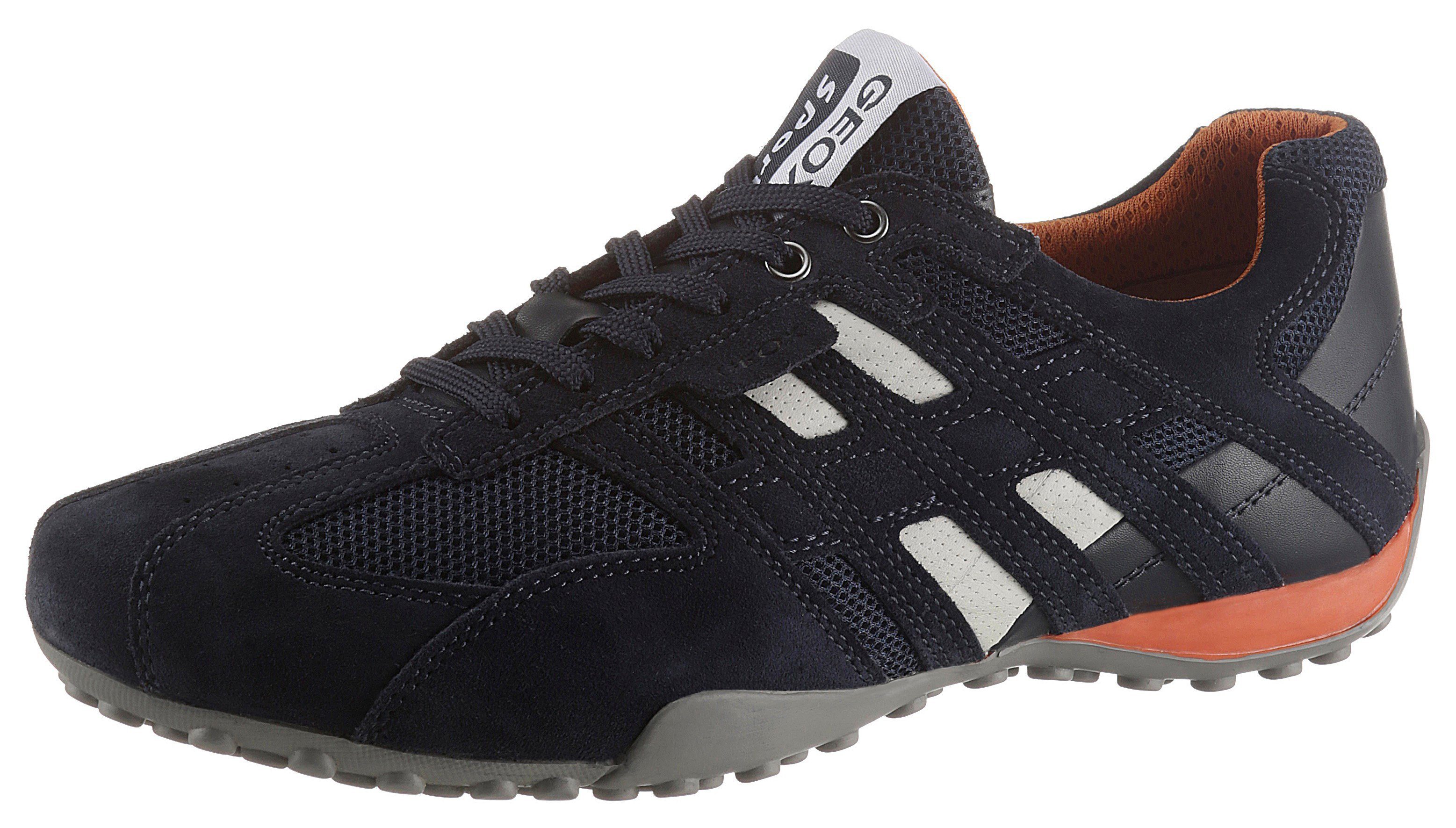 Geox Snake Sneaker Freizeitschuh, Schnürschuh mit Geox Spezial Membran günstig online kaufen