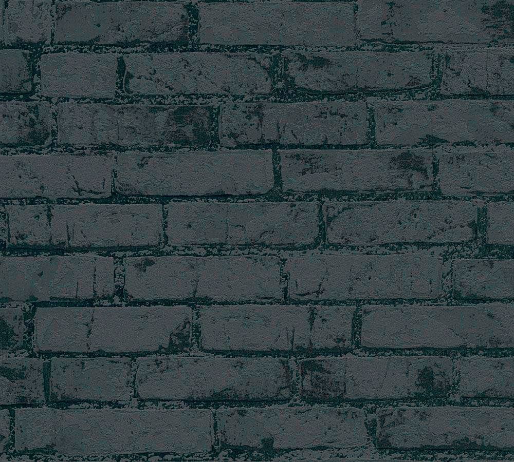 living Vliestapete Michalsky walls Rise, High schwarz Steinoptik matt, strukturiert strukturiert, glänzend, Steintapete metallic, Steinoptik, (1 St), Tapete