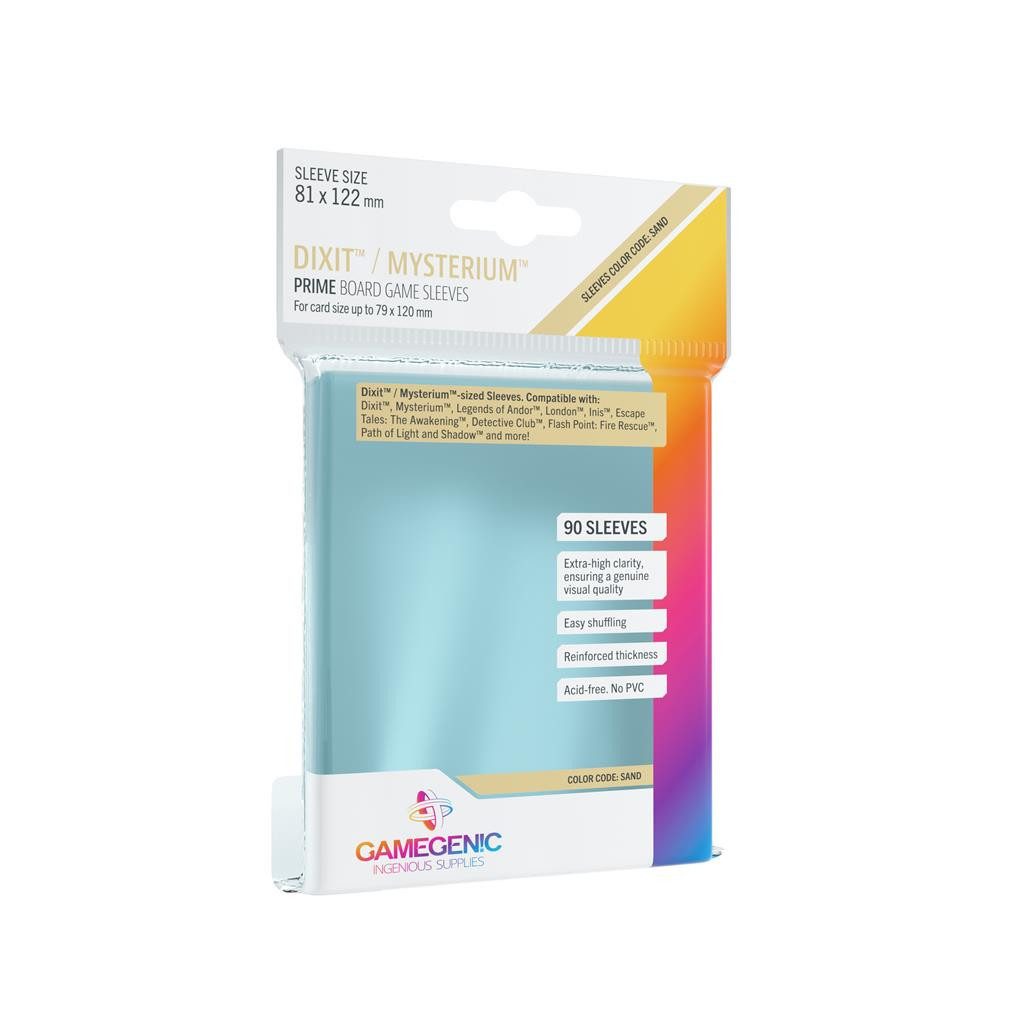 Gamegenic Sammelkarte PRIME Dixit Sleeves 81 x 122 mm - Clear (90 Sleeves)