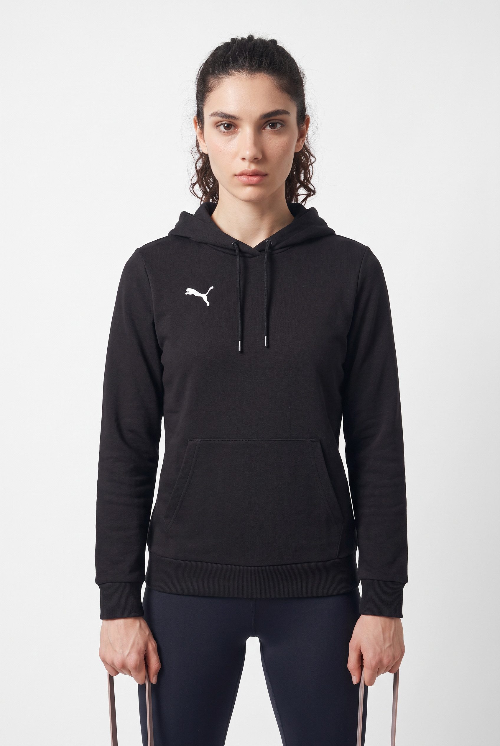 PUMA Kapuzensweatshirt TEAMGOAL CASUALS HOODY WMN mit Kapuze, reguläre Passform