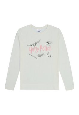 ONOMATO! Schlafanzug Harry Potter Mädchen Schlafanzug Pyjama-Set langarm Shirt + Hose (2 tlg)