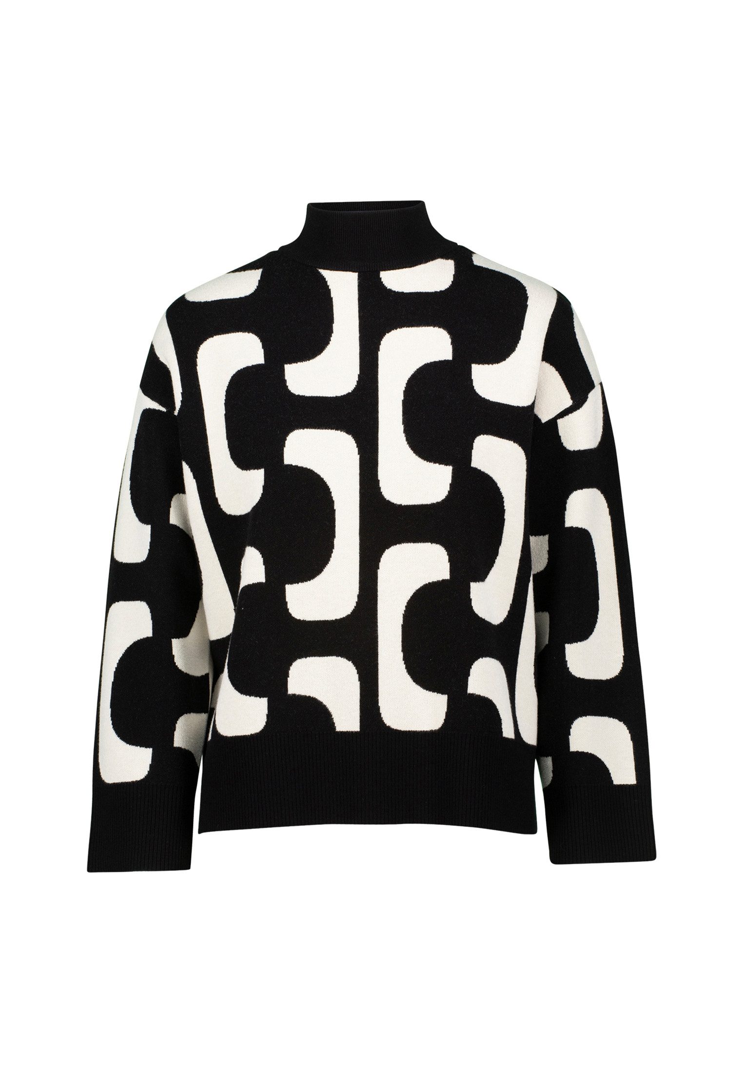 Zero Strickpullover Damen Pullover mit Strickmuster (1-tlg) Plain/ohne Deta günstig online kaufen