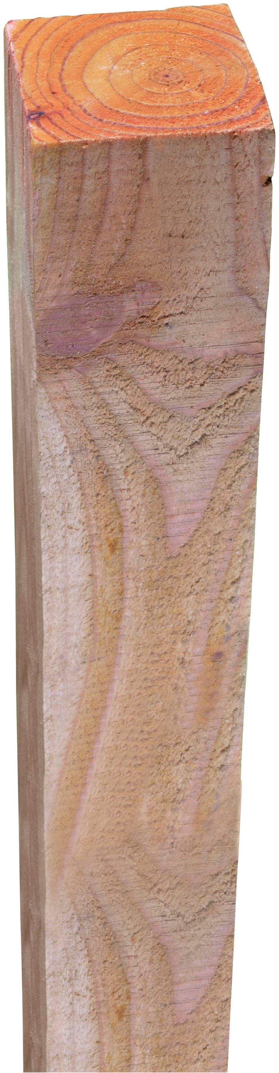 Tetzner & Jentzsch Sichtschutzelement LAKEWOOD 3, (Set), Rustikale Optik dank Fertigung aus Bonanzabohlen