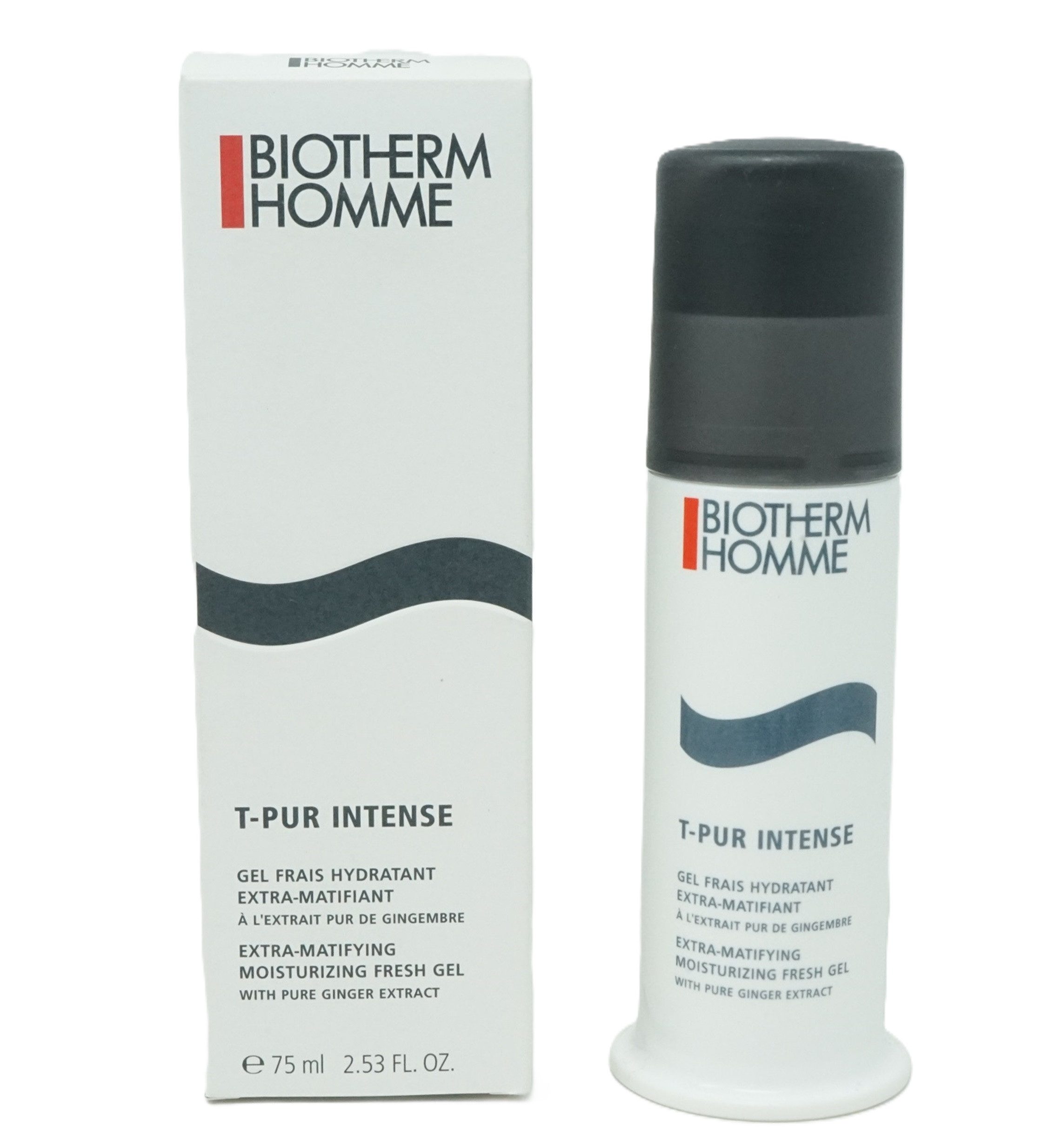 BIOTHERM Gesichtsgel Biotherm Homme T-Pur Intense Moisturizing Fresh Gel 75ml