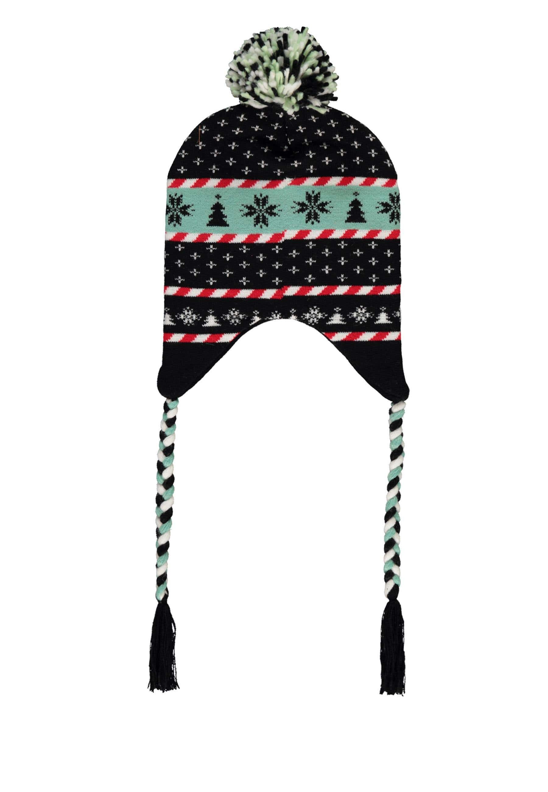 POKÉMON Beanie Eevee Evoli Sherpa Beanie Ohrenschutz Strickmütze Wintermütze