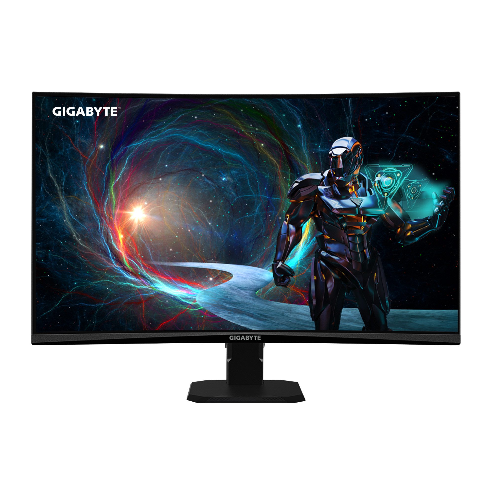 Gigabyte GS27QCA Curved-Gaming-Monitor (68,5 cm/27 ", 2560 x 1440 px, QHD, 1 ms Reaktionszeit, 180 Hz, VA LED, neigbar)